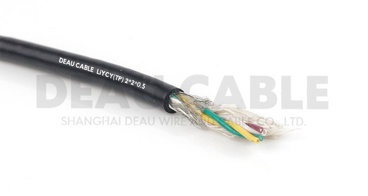 歐標(biāo)雙絞屏蔽電纜LIYCY-TP 2*2*0.5